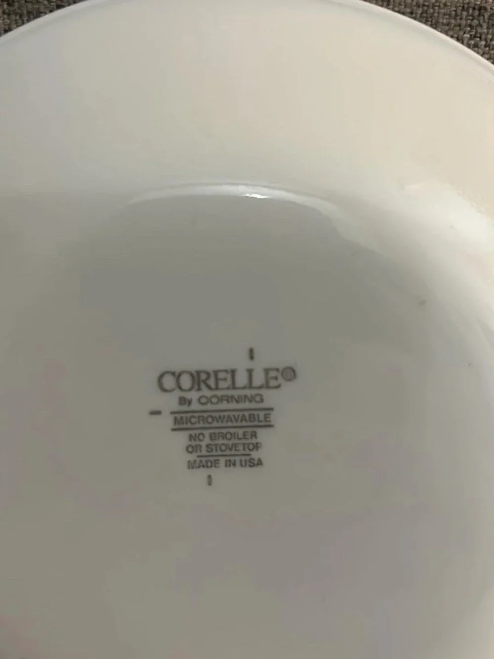 Set of 4 Corelle by Corning 6.5